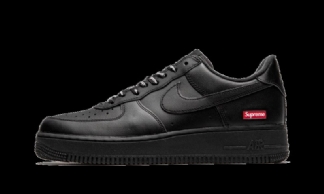 Air Force 1 Low Black Supreme