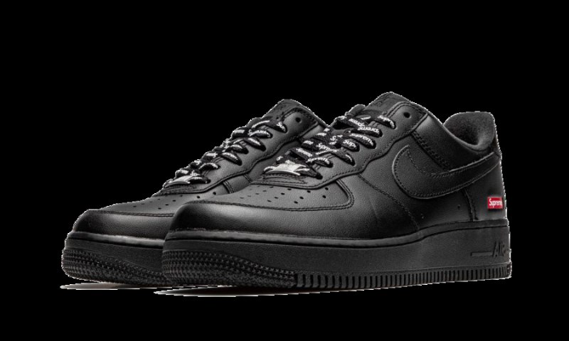 Air Force 1 Low Black Supreme