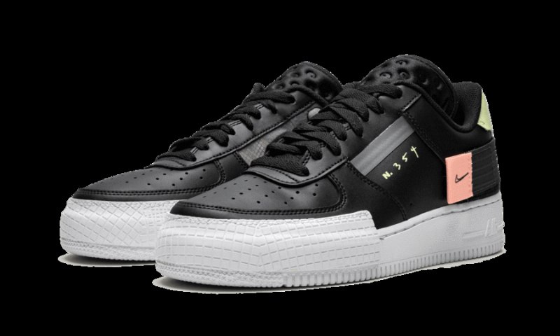 Air Force 1 Low Drop Tyyppi Musta