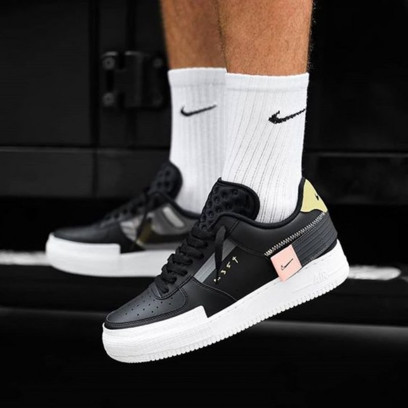 Air Force 1 Low Drop Tyyppi Musta