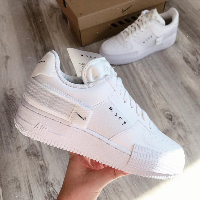 Air Force 1 Low Drop Tyyppi Triple Valkoinen