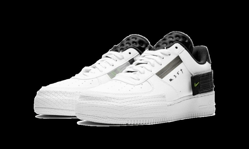 Air Force 1 Low Drop Tyyppi Valkoinen Musta Volt