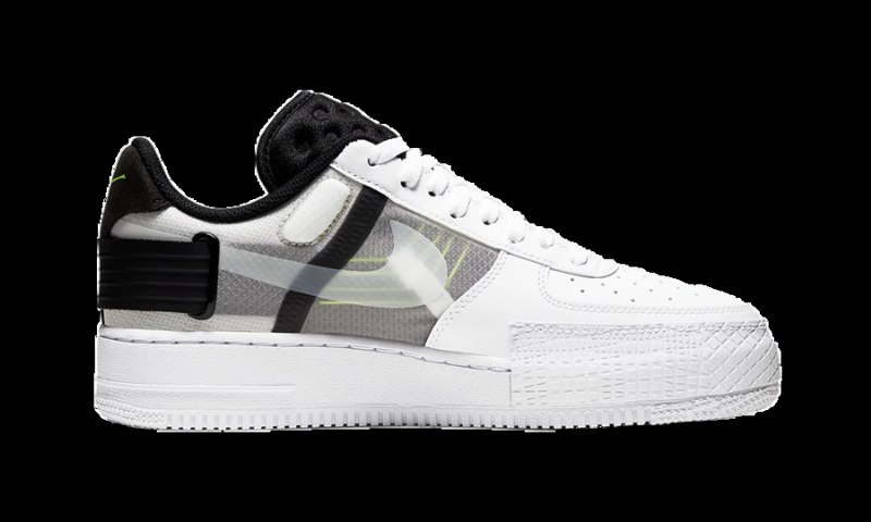 Air Force 1 Low Drop Tyyppi Valkoinen Musta Volt
