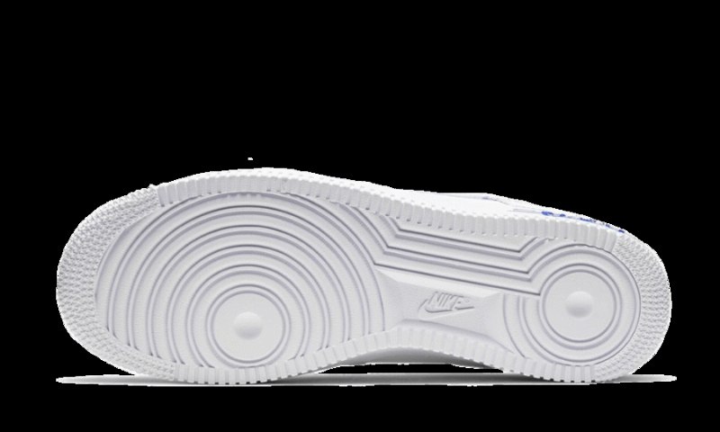 Air Force 1 Low Sketch Blue Swoosh