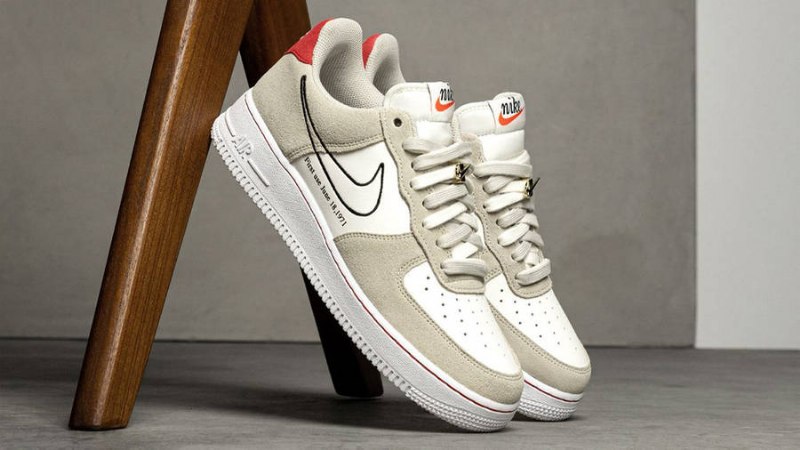 Air Force 1 Matala Ensimmäinen Käyttö Vaalopurje Punainen