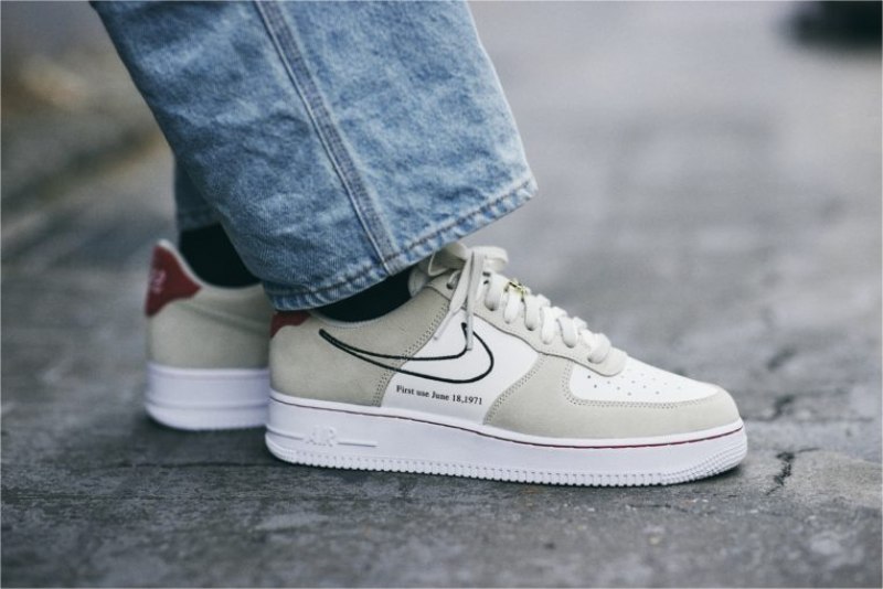 Air Force 1 Matala Ensimmäinen Käyttö Vaalopurje Punainen