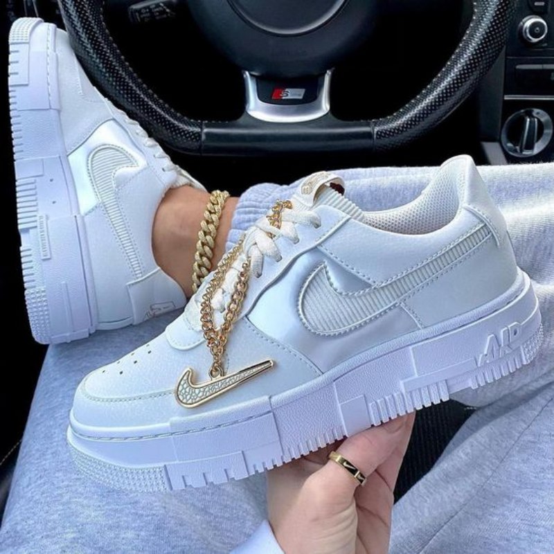 Air Force 1 Matalapikselin Harmaa Kulttaketju
