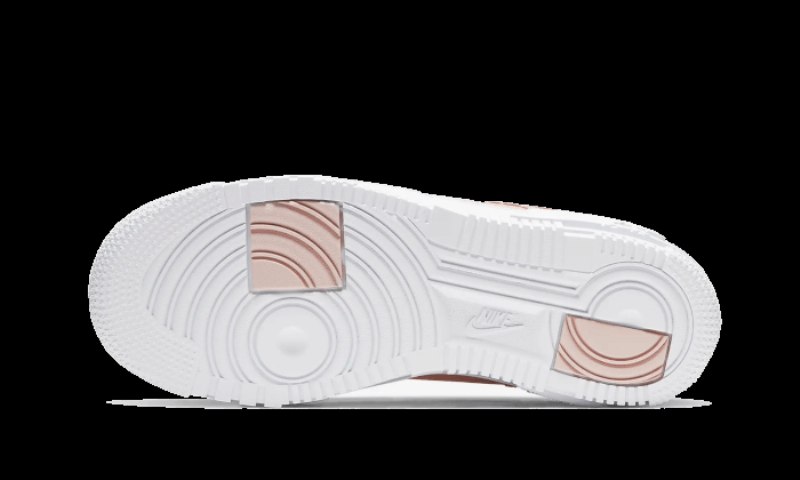 Air Force 1 Matalapikselinen Hiukkainen Beige