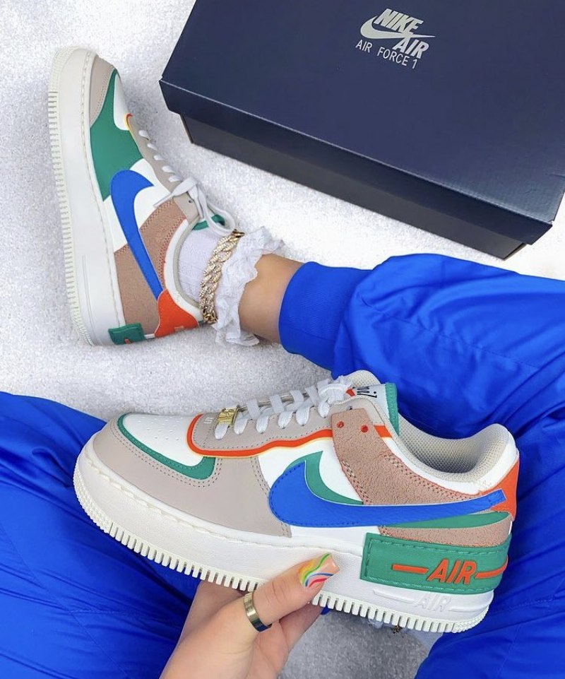 Air Force 1 Shadow Sail Signaali Sininen Vihreä
