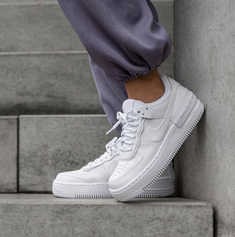Air Force 1 Shadow Triple Valkoinen