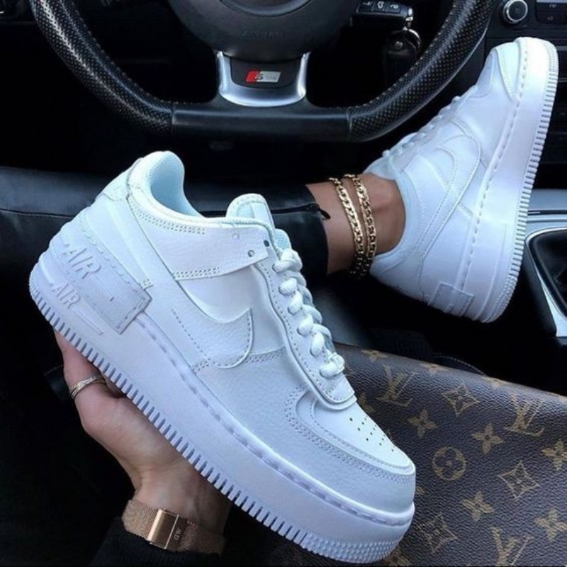 Air Force 1 Shadow Triple Valkoinen