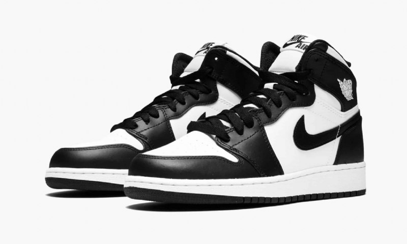 Air Jordan 1 High Og Musta Valkoinen