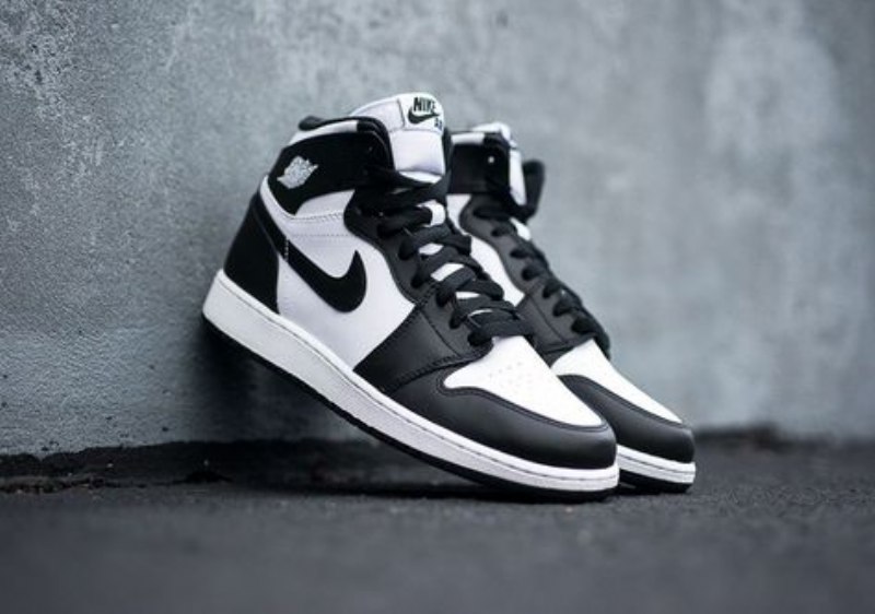 Air Jordan 1 High Og Musta Valkoinen
