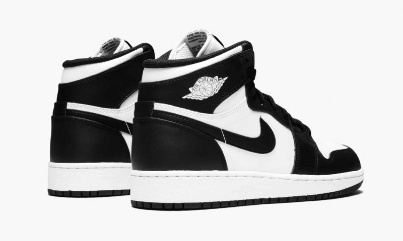 Air Jordan 1 High Og Musta Valkoinen