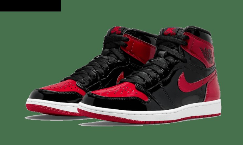 Air Jordan 1 High Og Patentti Kasvatettu