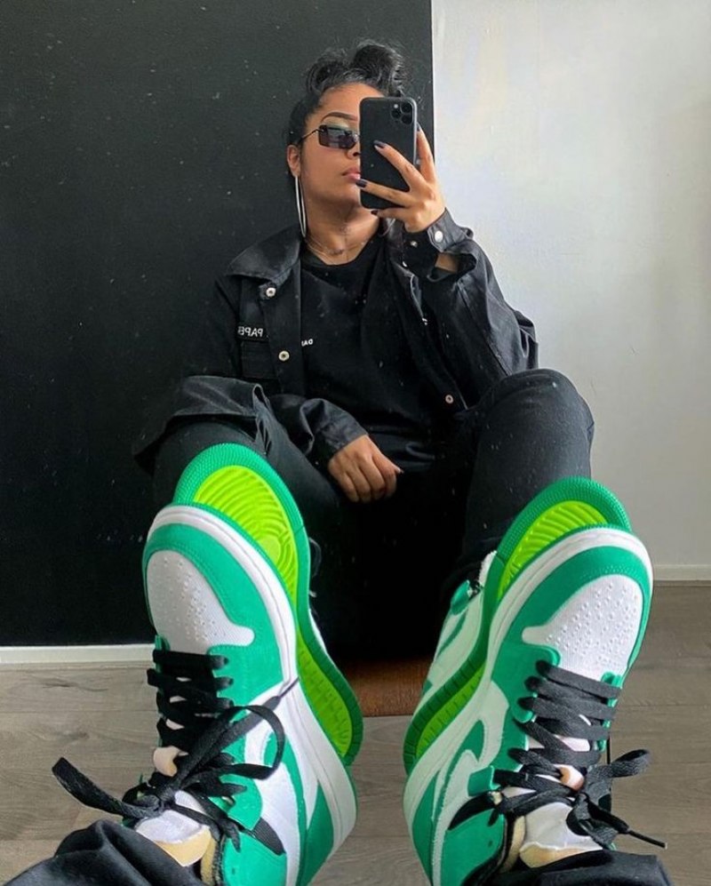 Air Jordan 1 High Zoom Air cmft Stadium Green