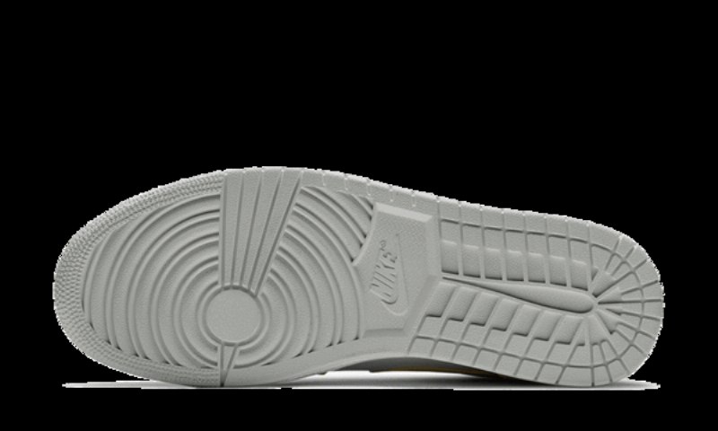 Air Jordan 1 Keskeiset Teksturit Keltainen
