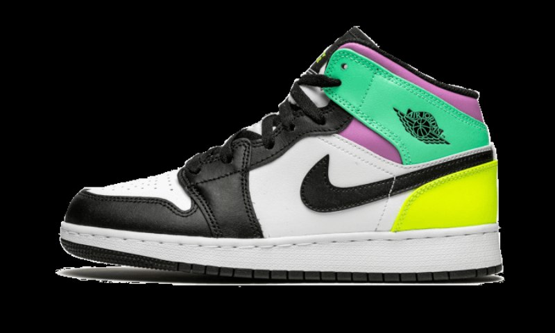 Air Jordan 1 Keskipastellinen Musta Toe