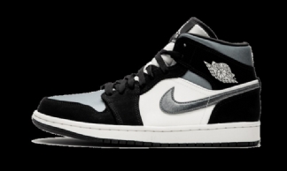 Air Jordan 1 Keskipatinin Harmaa Toe