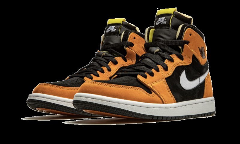 Air Jordan 1 Korkea Zoom Air cmft Black Monarch