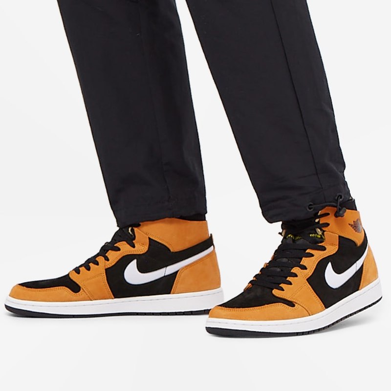Air Jordan 1 Korkea Zoom Air cmft Black Monarch