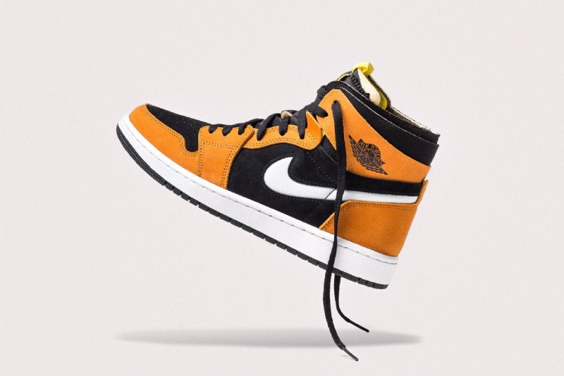 Air Jordan 1 Korkea Zoom Air cmft Black Monarch