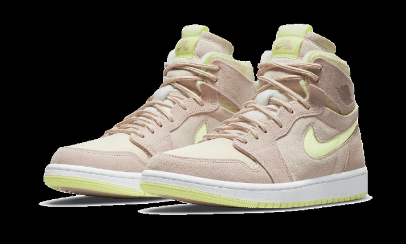 Air Jordan 1 Korkea Zoom Air cmft Lemon Twist