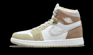 Air Jordan 1 Korkea Zoom Air cmft Olive Aura