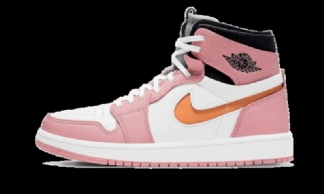 Air Jordan 1 Korkea Zoom Air cmft Pink Glaze