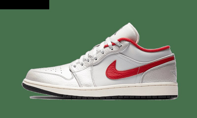Air Jordan 1 Low Brushstroke Swoosh Black