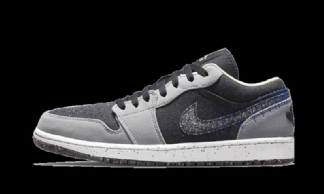 Air Jordan 1 Low Crater Black Gray