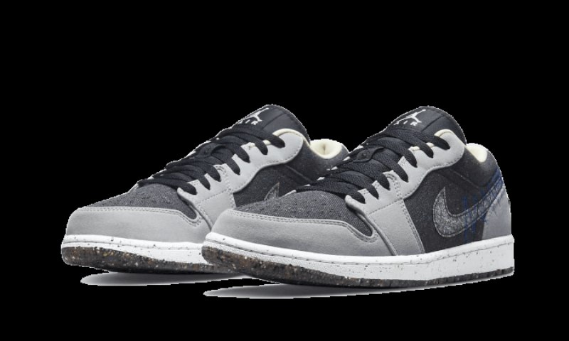 Air Jordan 1 Low Crater Black Gray