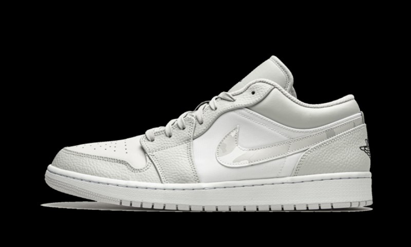 Air Jordan 1 Low Gray Camo