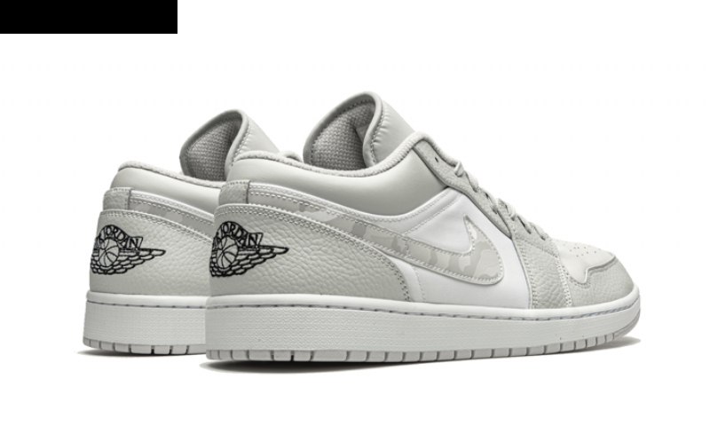 Air Jordan 1 Low Gray Camo