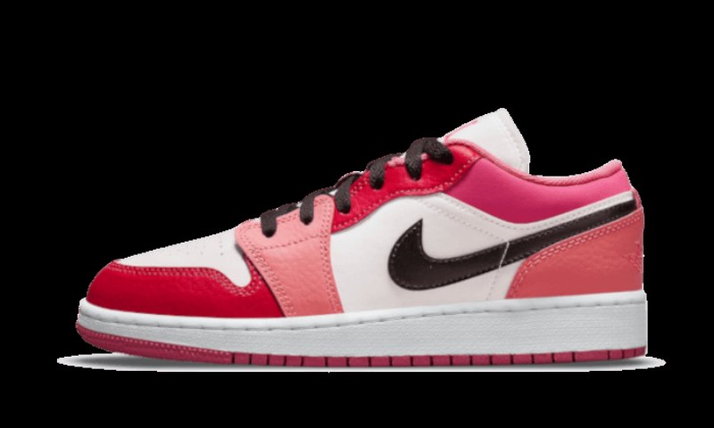 Air Jordan 1 Low Pink Punainen