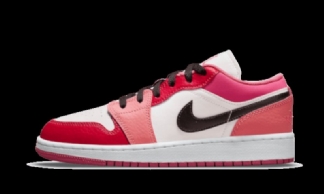 Air Jordan 1 Low Pink Punainen
