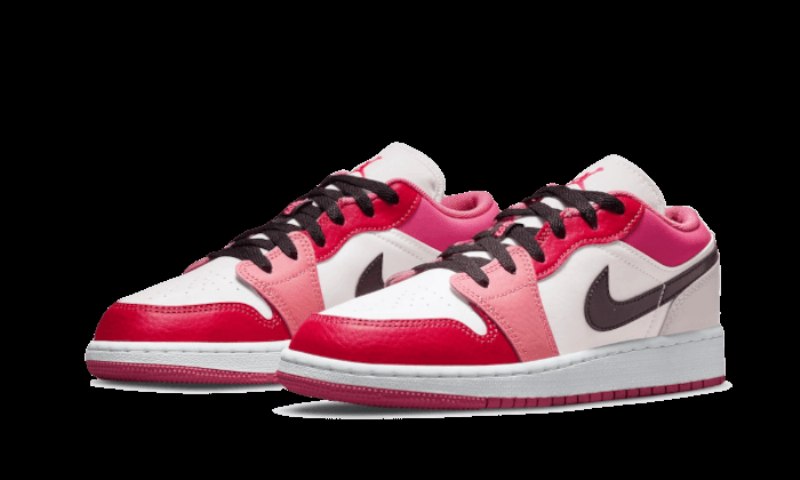 Air Jordan 1 Low Pink Punainen