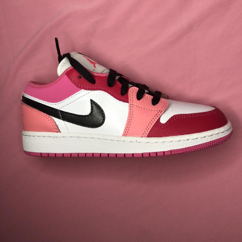 Air Jordan 1 Low Pink Punainen