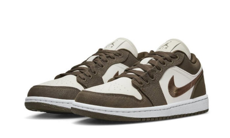 Air Jordan 1 Low Se Vaalea Oliivi