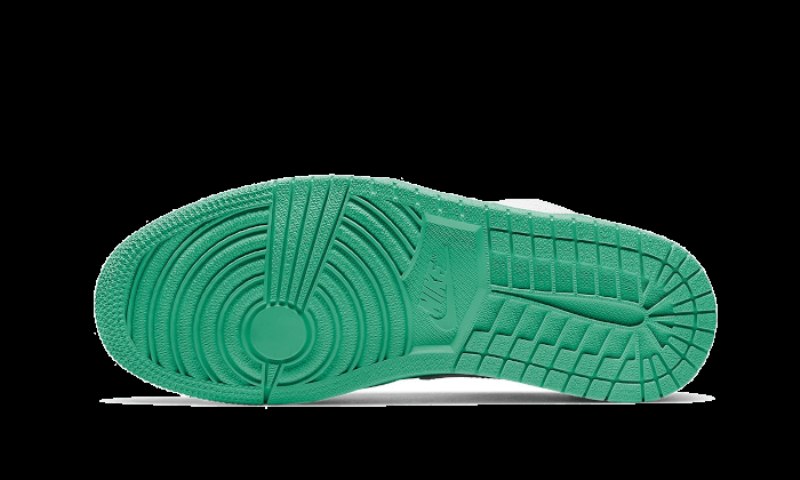 Air Jordan 1 Low White Lucky Green Black