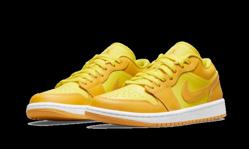 Air Jordan 1 Low Yellow Strik