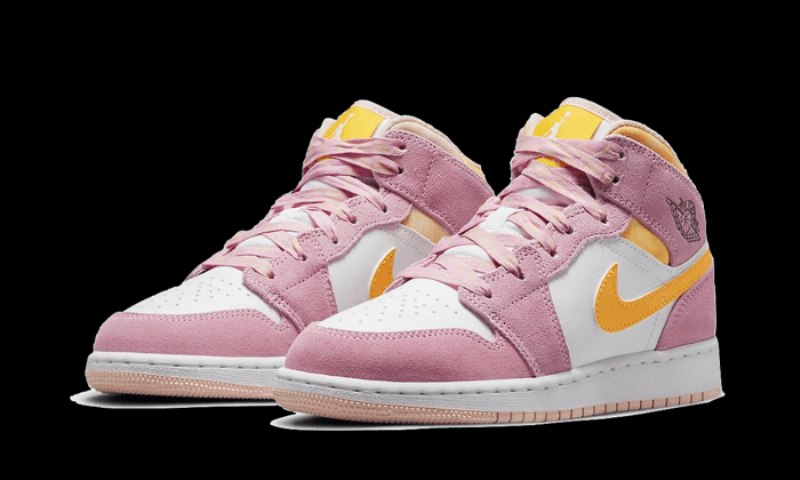 Air Jordan 1 Mid Arctic Pink