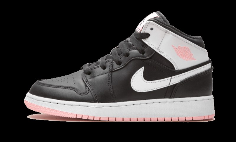 Air Jordan 1 Mid Arctic Pink Black