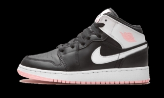 Air Jordan 1 Mid Arctic Pink Black