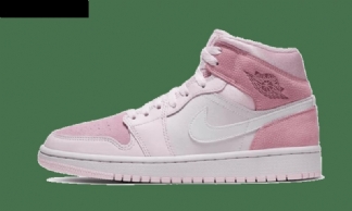 Air Jordan 1 Mid Digital Pink