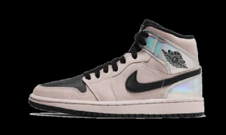 Air Jordan 1 Mid Dirty Powder Iridescent