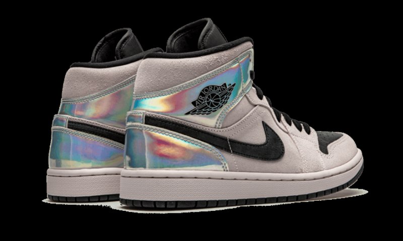Air Jordan 1 Mid Dirty Powder Iridescent