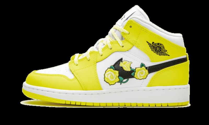 Air Jordan 1 Mid Dynamic Keltainen