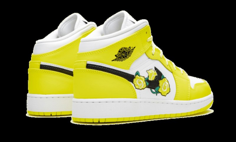 Air Jordan 1 Mid Dynamic Keltainen