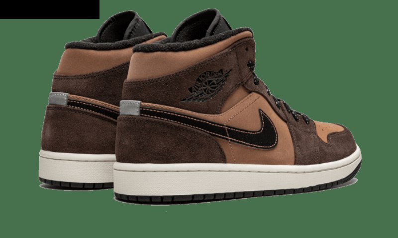 Air Jordan 1 Mid Earthy Brown